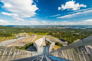 Oslo by fra Holmenkollen
